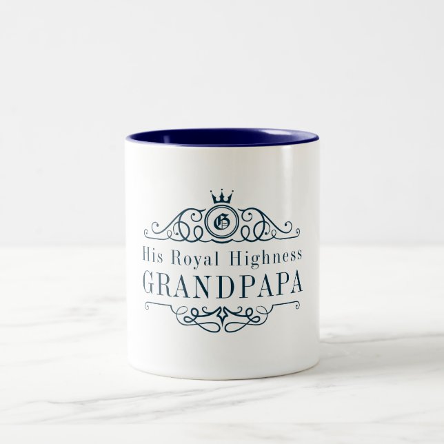 Funny Opa Tasse | Seine Königliche Hoheit Grandpap (Mittel)