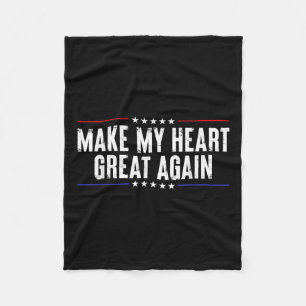 Funny Open Heart Operation Erholung machen My Hear Fleecedecke