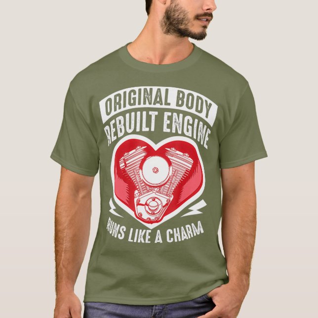 Funny Open Heart Operation Geschenk Erholung Patie T-Shirt (Vorderseite)