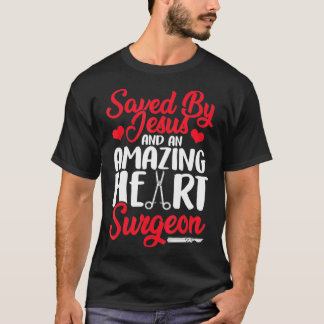 Funny Open Heart Operation Geschenk Männer Frauen  T-Shirt