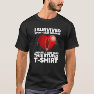 Funny Open Heart Operation Kunst für Männer Frau T-Shirt