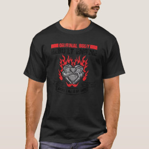 Funny Open Heart Operation Original Body Rebuilt E T-Shirt