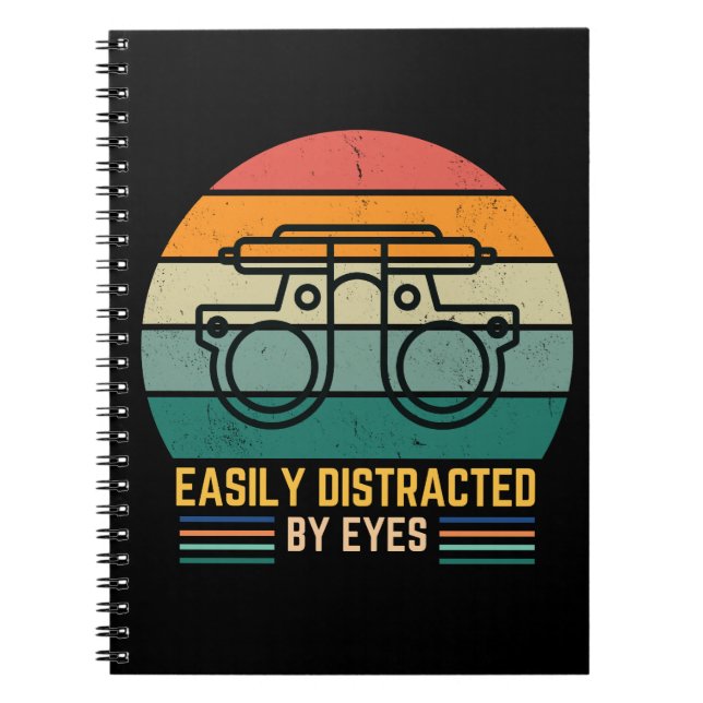 Funny Ophthalmology Augenarzt Notizblock (Vorderseite)