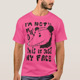 Funny Opossum ich bin nicht verrückt, das ist nur  T-Shirt