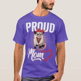 Funny Opossum Proud Mama Vintag Possum T-Shirt