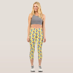 Funny Orang-Utan Cartoon Arzt Capri Leggings