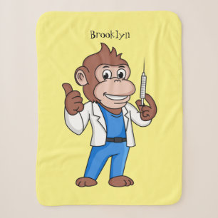 Funny Orang-Utan Cartoon Arzt Sherpadecke