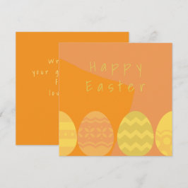 Funny Orange Abstrakte Geometrische Eier Benutzerd