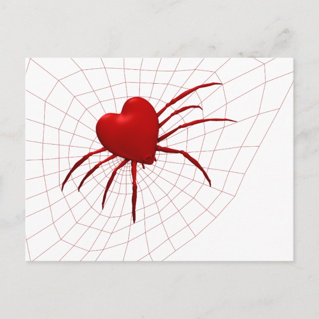 Funny Orb-Weaver Spider Postkarte (Vorderseite)
