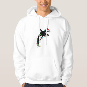 Funny Orca Killer Whale Weihnachtsmannmütze Weihna Hoodie