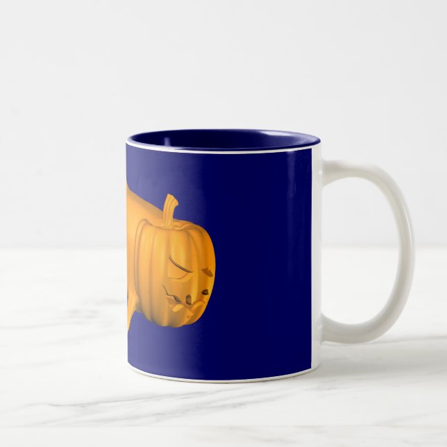 Funny Orcinus Zweifarbige Tasse (Rechts)