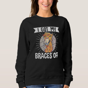 Funny Orthodontist Zahnarzt Ich Got meine Nacken Sweatshirt