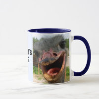 Funny Ostrich Bird Foto Was ist los?