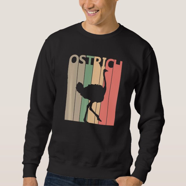 Funny Ostrich Costume Sweatshirt (Vorderseite)