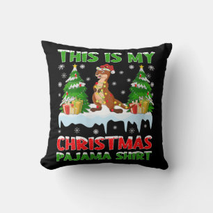 Funny Otter, das ist mein Weihnachts-Pajama Kissen