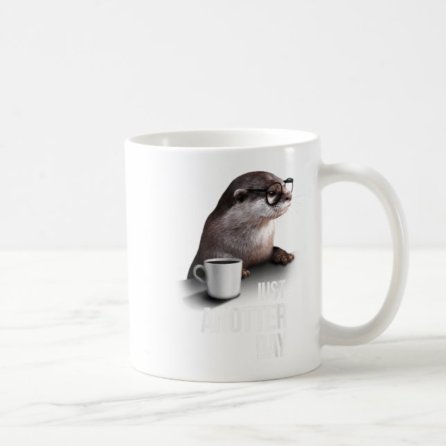 Funny Otter - Just Anotter Day For Otter Lover  Kaffeetasse (Rechts)