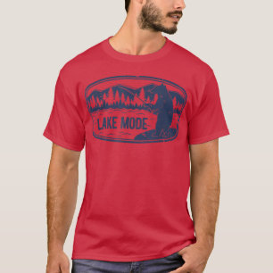 Funny Outdoor Angler Fishing Bear T-Shirt Fisherma
