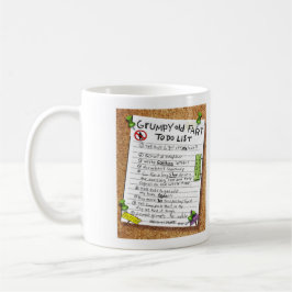 Funny Over Hill Birtday Gift - Grumpy Alte Furz Kaffeetasse
