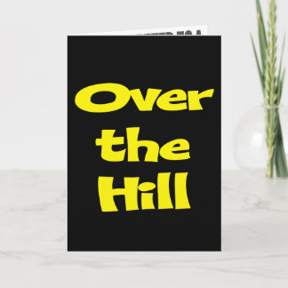 Funny Over the Hill Einladungen zum Geburtstag