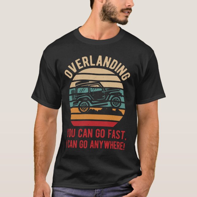 Funny Overlandung T-Shirt (Vorderseite)