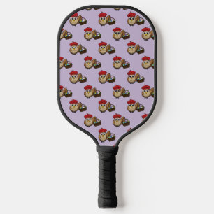 Funny Owl Ostereier Hunt Muster Pickleball Schläger