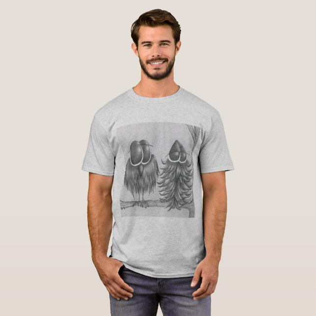 Funny Owls T-Shirt (Vorne ganz)