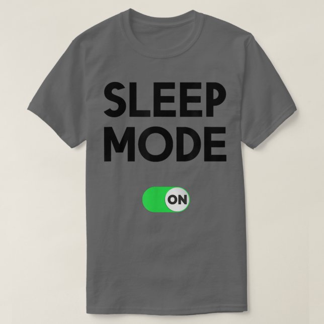 Funny Pajamas Nachtdress Nightwear Sleepwear T-Shirt (Design vorne)