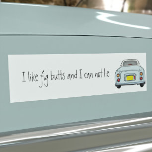 Funny Pale Aqua I like Figaro Car Autoaufkleber