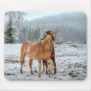 Funny Palomino & Red Dun Ranch Ristorante Al Pento Mousepad