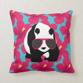 Funny Panda Bear Beach Bum Coole Sonnenbrille Trop Kissen