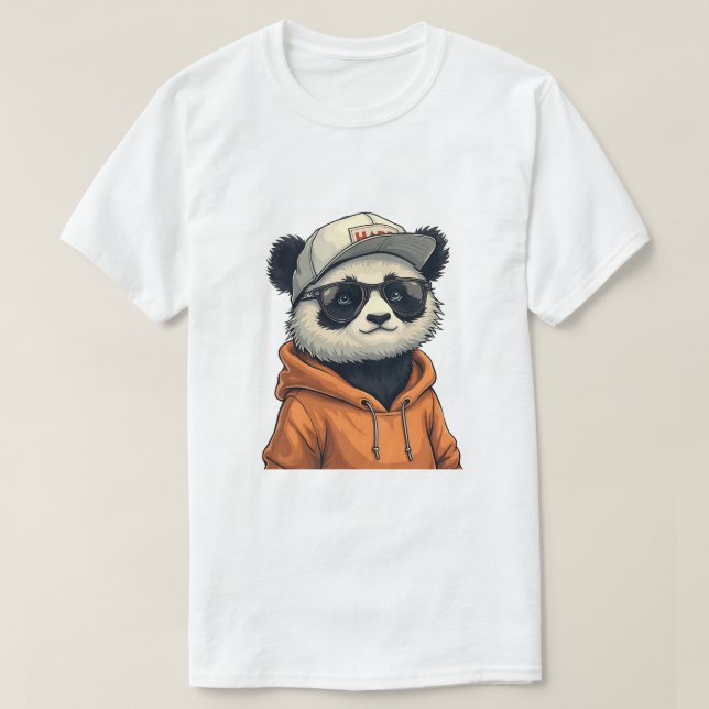 Funny Panda Design für Männer Frauen Mädchen Liebh T-Shirt (Design vorne)