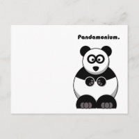 Funny Pandamonium Panda Cartoon, Niedlich Stress P