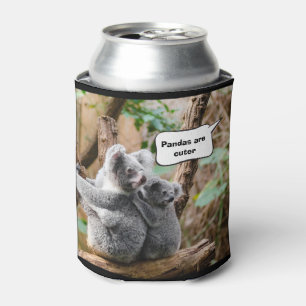 Funny Pandas oder Koalas - Was sind niedlicher? Dosenkühler