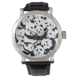Funny Pandas Watch Armbanduhr