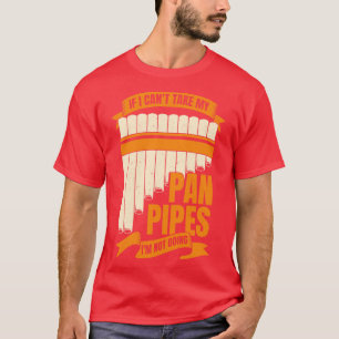 Funny Pane Pipes Flute Player Geschenk T-Shirt