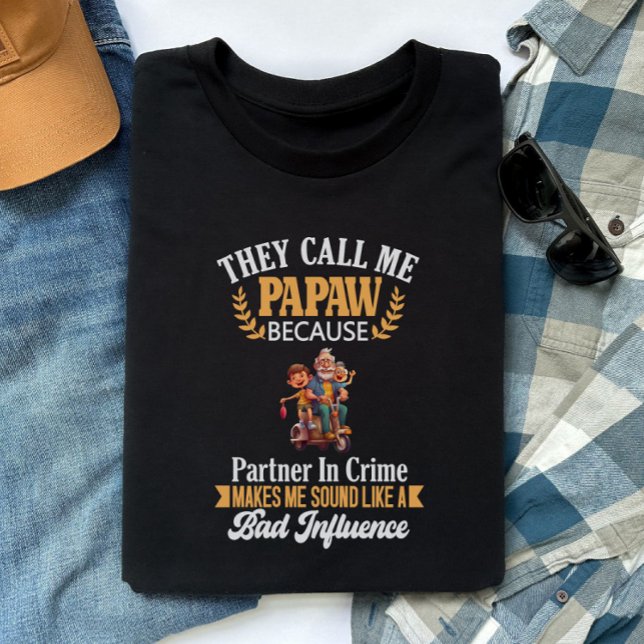 Funny Papaw, Opa, Großvater, individuell anpassbar T-Shirt (Von Creator hochgeladen)