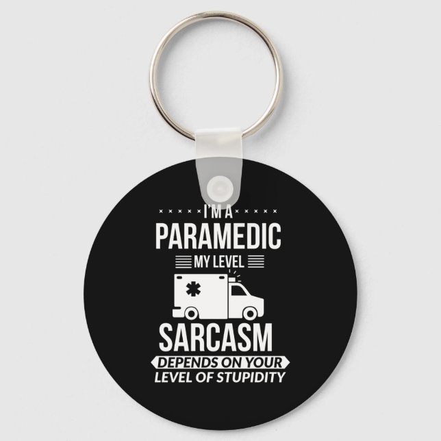 Funny Paramedic Emt Gift  Schlüsselanhänger (Vorderseite)