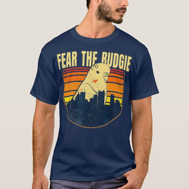 Funny Parrots Men  For Parakeet Owners  Budgie T-Shirt (Vorderseite)