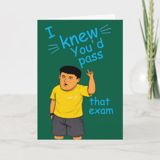 funny Passed the bar exam card Karte