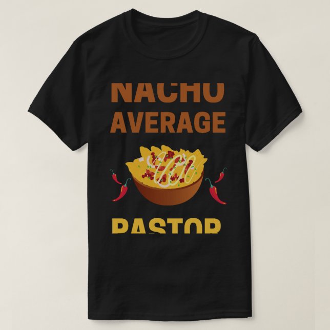 Funny Pastor T-Shirt (Design vorne)