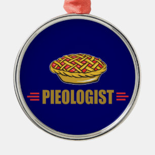 Funny Pate Silbernes Ornament