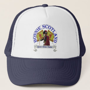 Funny patriotic Scottish Clan Truckerkappe