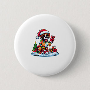 Funny Peace Hand Boxer Docht Weihnachtsleuchten Fr Button