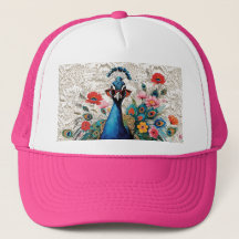 Funny Peacock Sonnenbrille tragen Blumenace
