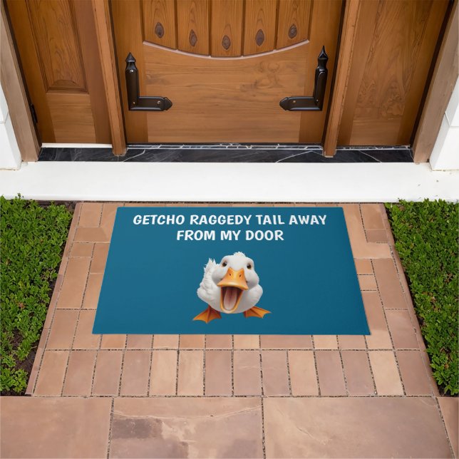 FUNNY PEKIN DUCK DOOR MAT FUßMATTE (Außenbereich)