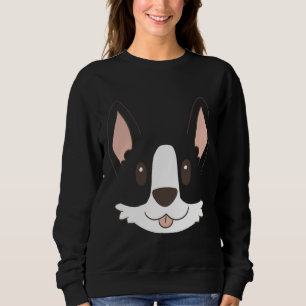 Funny Pembroke Welsh Corgi Mama Vater Kostümreduzi Sweatshirt