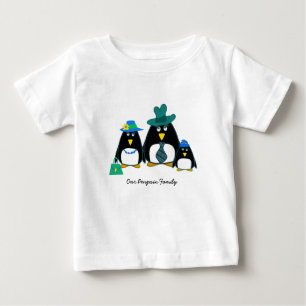 Funny Penguin Familienweihnachtsgeschenk Baby T -  T-shirt