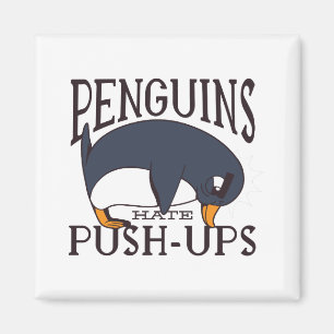 Funny Penguin Sprichwort Magnet
