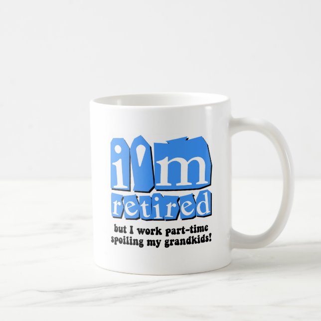 Funny Pensionation Kaffeetasse (Rechts)