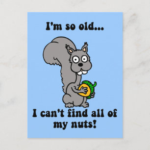 Funny Pensionation Postkarte